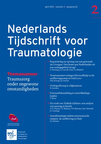 Nederlands Tijdschrift voor Traumachirurgie 2/2012