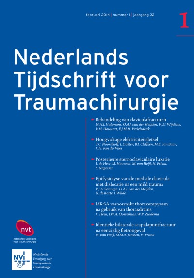 Nederlands Tijdschrift voor Traumachirurgie 1/2014