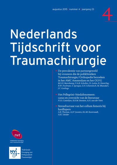Nederlands Tijdschrift voor Traumachirurgie 4/2015