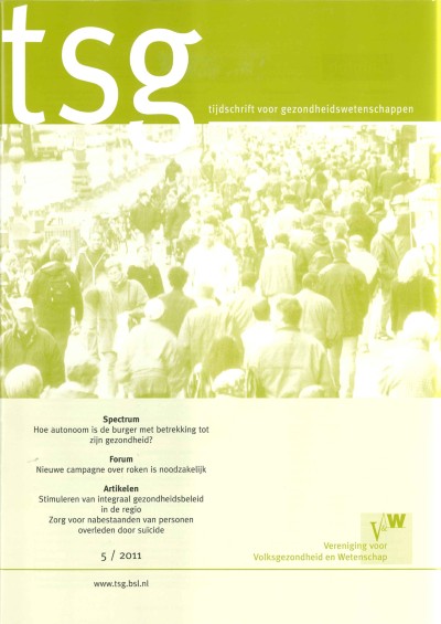 Tijdschrift voor gezondheidswetenschappen 5/2011