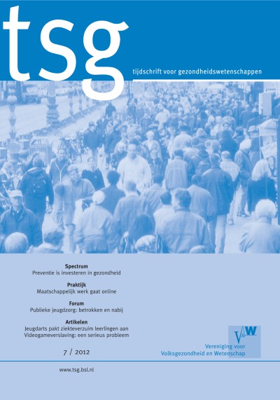 Tijdschrift voor gezondheidswetenschappen 7/2012