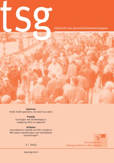 Tijdschrift voor gezondheidswetenschappen 2/2013
