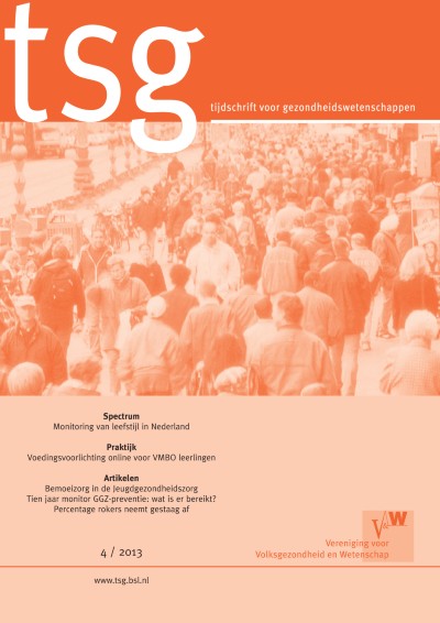 Tijdschrift voor gezondheidswetenschappen 4/2013