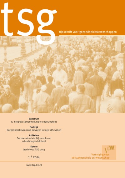 Tijdschrift voor gezondheidswetenschappen 1/2014