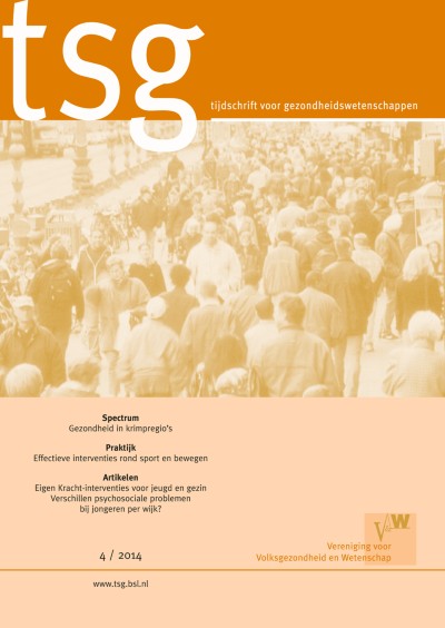 Tijdschrift voor gezondheidswetenschappen 4/2014