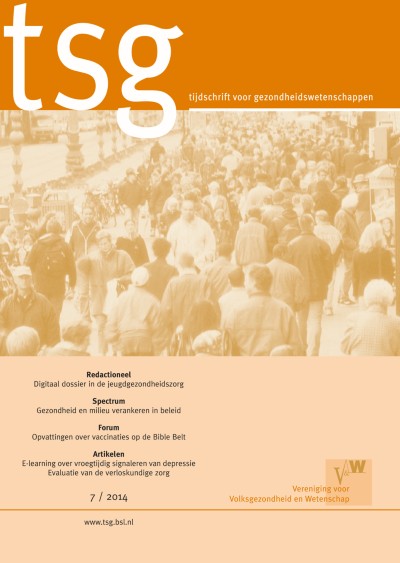 Tijdschrift voor gezondheidswetenschappen 7/2014