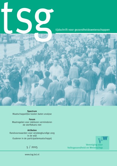 Tijdschrift voor gezondheidswetenschappen 5/2015
