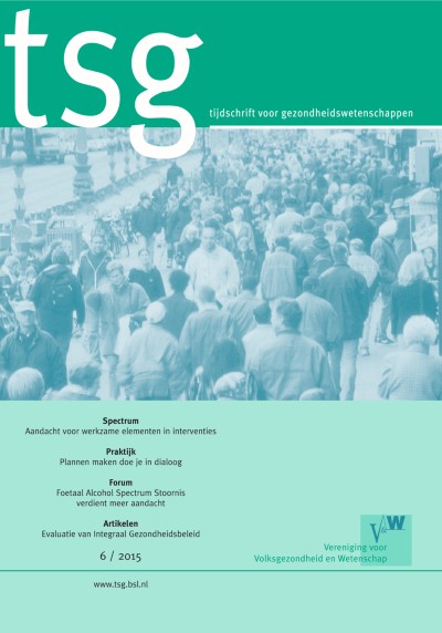 Tijdschrift voor gezondheidswetenschappen 6/2015