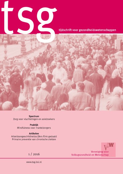 Tijdschrift voor gezondheidswetenschappen 1/2016