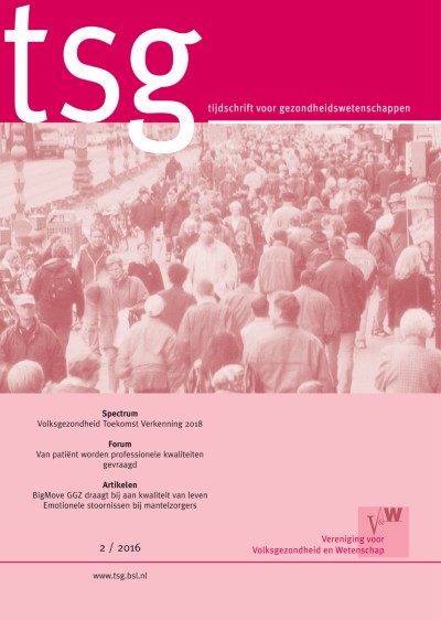 Tijdschrift voor gezondheidswetenschappen 2/2016