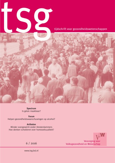 Tijdschrift voor gezondheidswetenschappen 6/2016