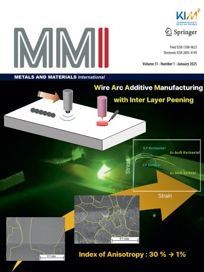 Metals and Materials International 1/2025