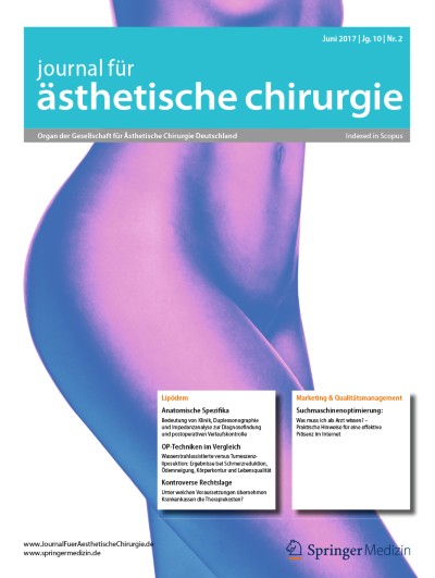Journal für Ästhetische Chirurgie 2/2017