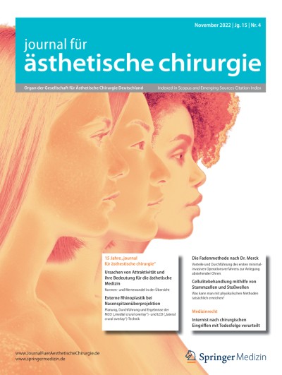 Journal für Ästhetische Chirurgie 4/2022