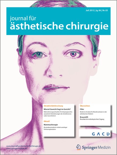 Journal für Ästhetische Chirurgie 3/2013