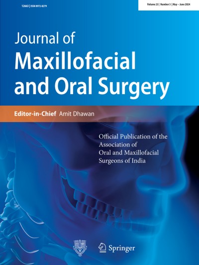 Link zu Zeitschrift Journal of Maxillofacial and Oral Surgery