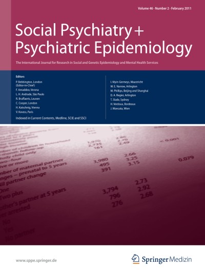 Social Psychiatry and Psychiatric Epidemiology 2/2011