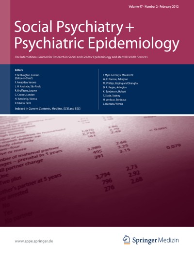 Social Psychiatry and Psychiatric Epidemiology 2/2012