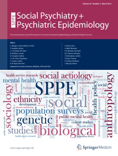 Social Psychiatry and Psychiatric Epidemiology 3/2014