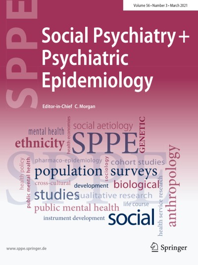 Social Psychiatry and Psychiatric Epidemiology 3/2021