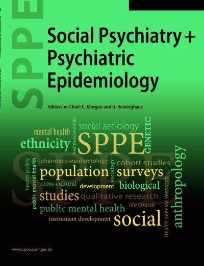 Social Psychiatry and Psychiatric Epidemiology 11/2024