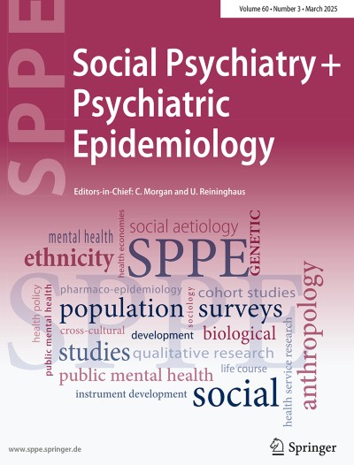 Social Psychiatry and Psychiatric Epidemiology 3/2025