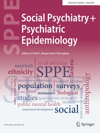 Social Psychiatry and Psychiatric Epidemiology 4/2025