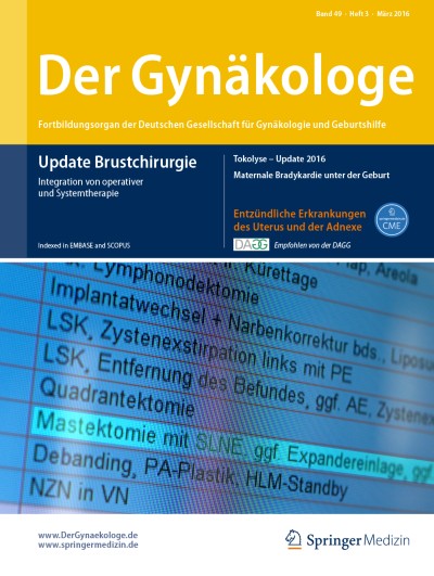 Der Gynäkologe 3/2016