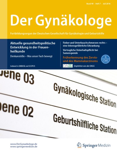 Der Gynäkologe 7/2016