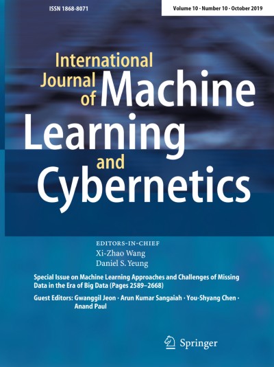 International Journal of Machine Learning and Cybernetics 10/2019