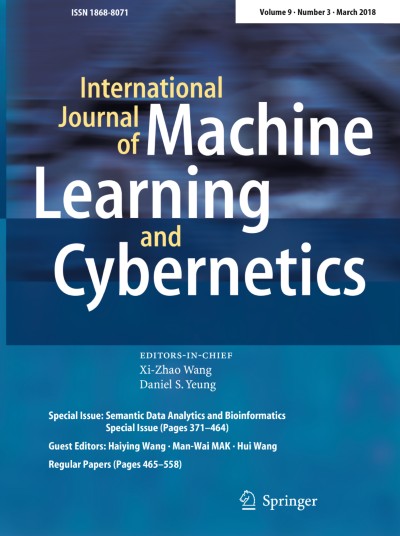 International Journal of Machine Learning and Cybernetics 3/2018