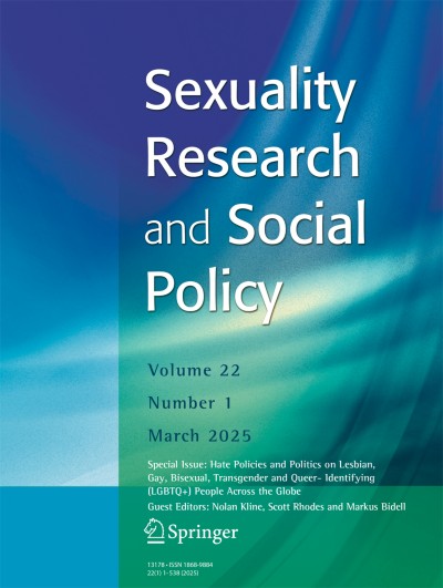 Sexuality Research and Social Policy 1/2025