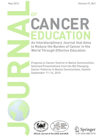 Journal of Cancer Education 1/2012
