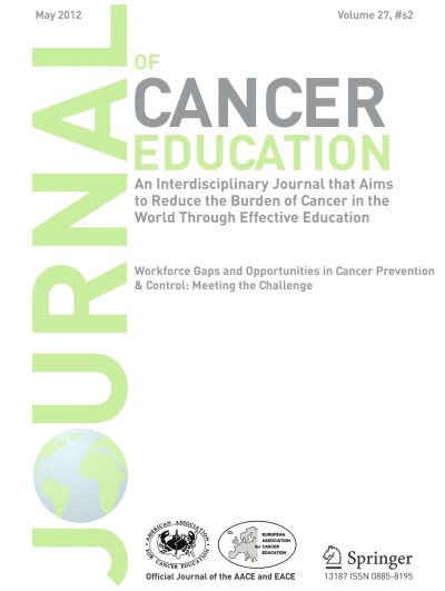 Journal of Cancer Education 2/2012