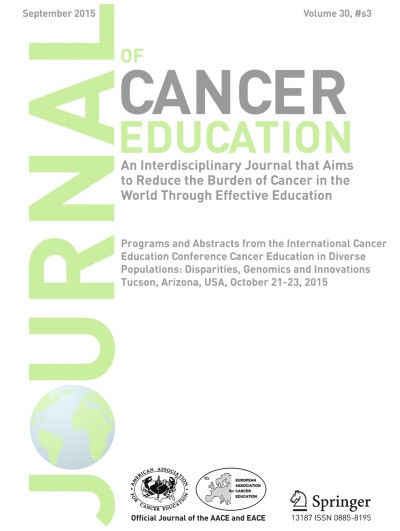 Journal of Cancer Education 3/2015