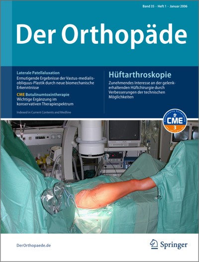 Der Orthopäde 1/2006