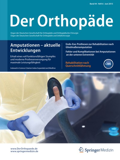 Der Orthopäde 6/2015