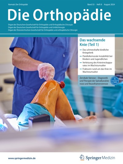 Link zu Zeitschrift Die Orthopädie