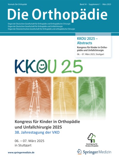 Die Orthopädie 1/2025
