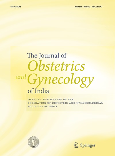 The Journal of Obstetrics and Gynecology of India 3/2013