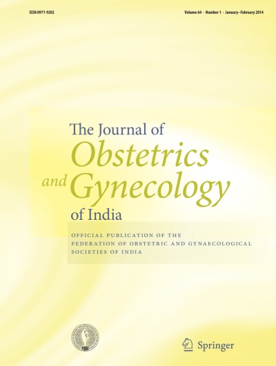 The Journal of Obstetrics and Gynecology of India 1/2014