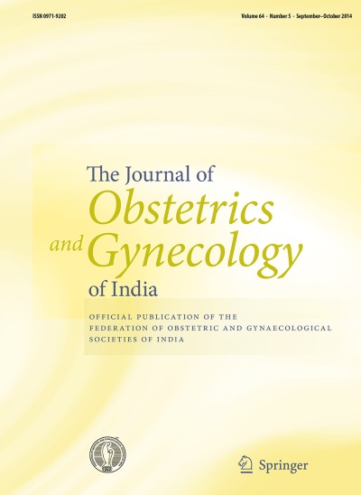 The Journal of Obstetrics and Gynecology of India 5/2014
