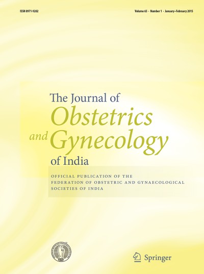 The Journal of Obstetrics and Gynecology of India 1/2015
