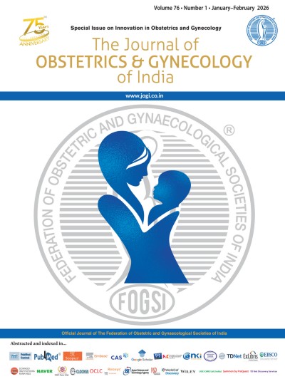 The Journal of Obstetrics and Gynecology of India 1/2026 ...
