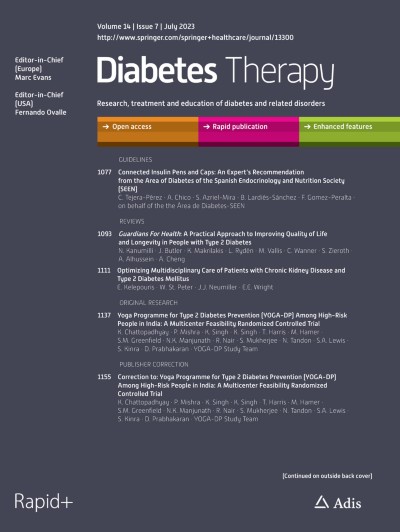 Link zu Zeitschrift Diabetes Therapy
