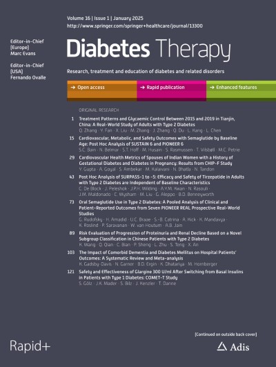 Diabetes Therapy 1/2025