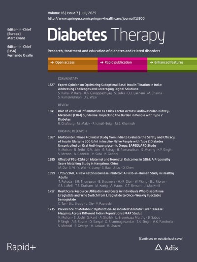 Diabetes Therapy 7/2025