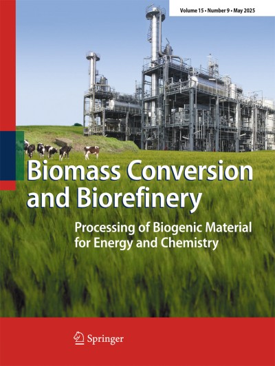 Biomass Conversion and Biorefinery 9/2025