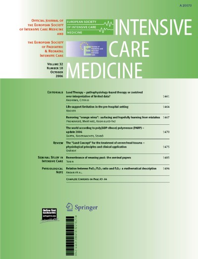 Intensive Care Medicine 10/2006