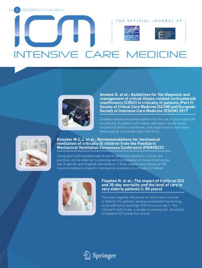 Link zu Zeitschrift Intensive Care Medicine